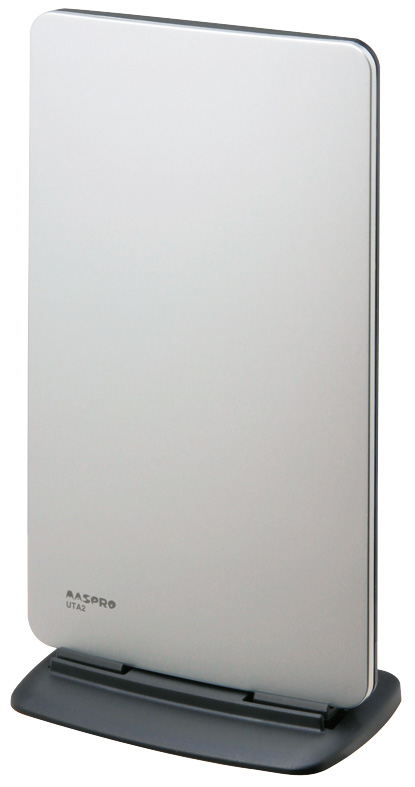 UHF卓上アンテナ（ブースター内蔵） UTA2B(S) | マスプロ電工