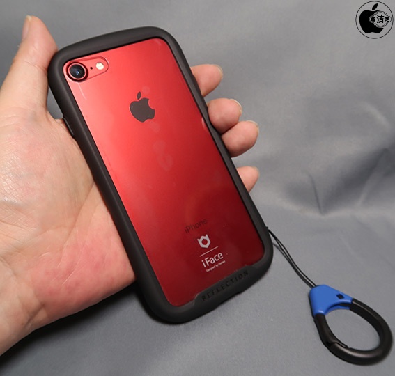 iFaceのiPhone 7/8用強化ガラス クリアケース「iFace Reflection for