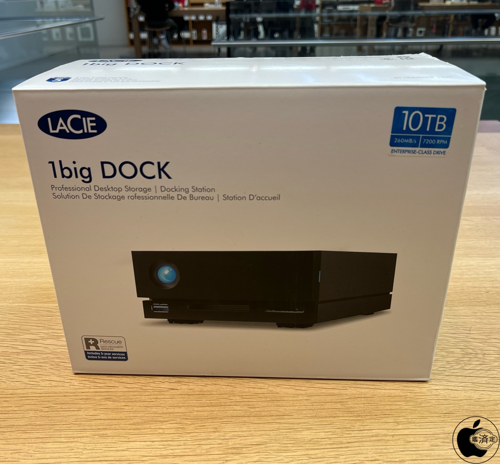 Apple Store、LaCieのThunderbolt 3接続ストレージ内蔵ハブ「LaCie