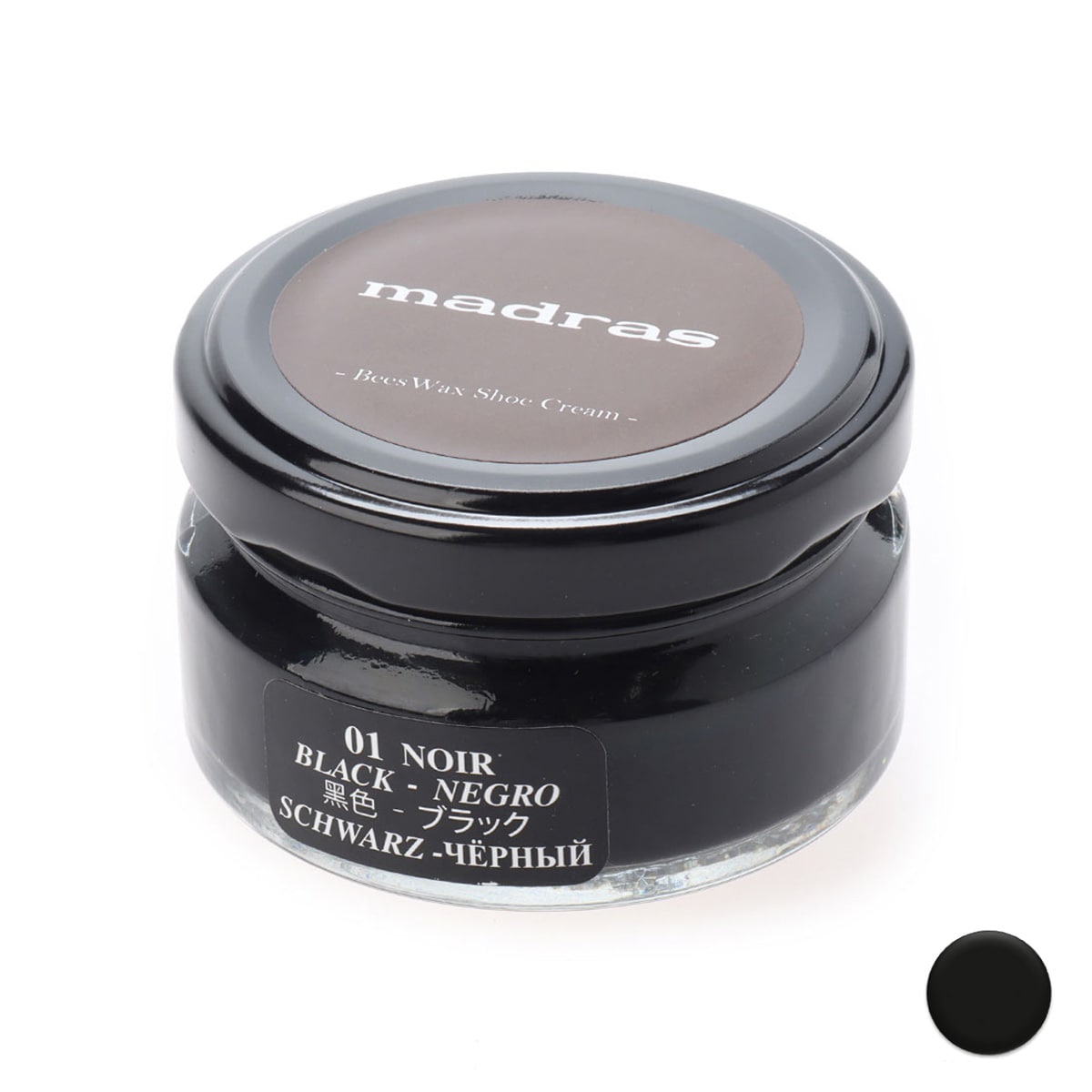 マドラス madras ☆ ビーズワックスシュークリーム（50ml）(FREE BLACK