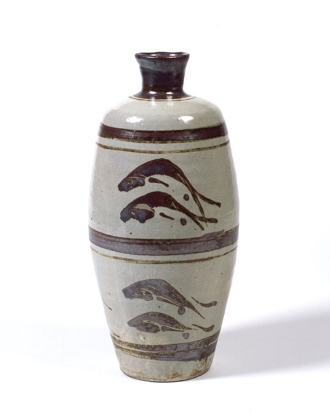 鉄絵魚文花瓶 – 兵庫陶芸美術館 収蔵品データベース
