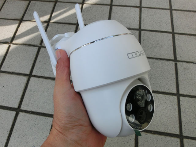 ソーラーバッテリー式防犯カメラ(AR-W606)を設置してみた