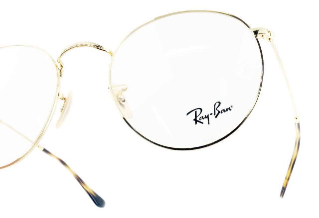 丸メガネ伊達メガネ【レイバンゼロ】3447V-2500-S53/正規販売店全国