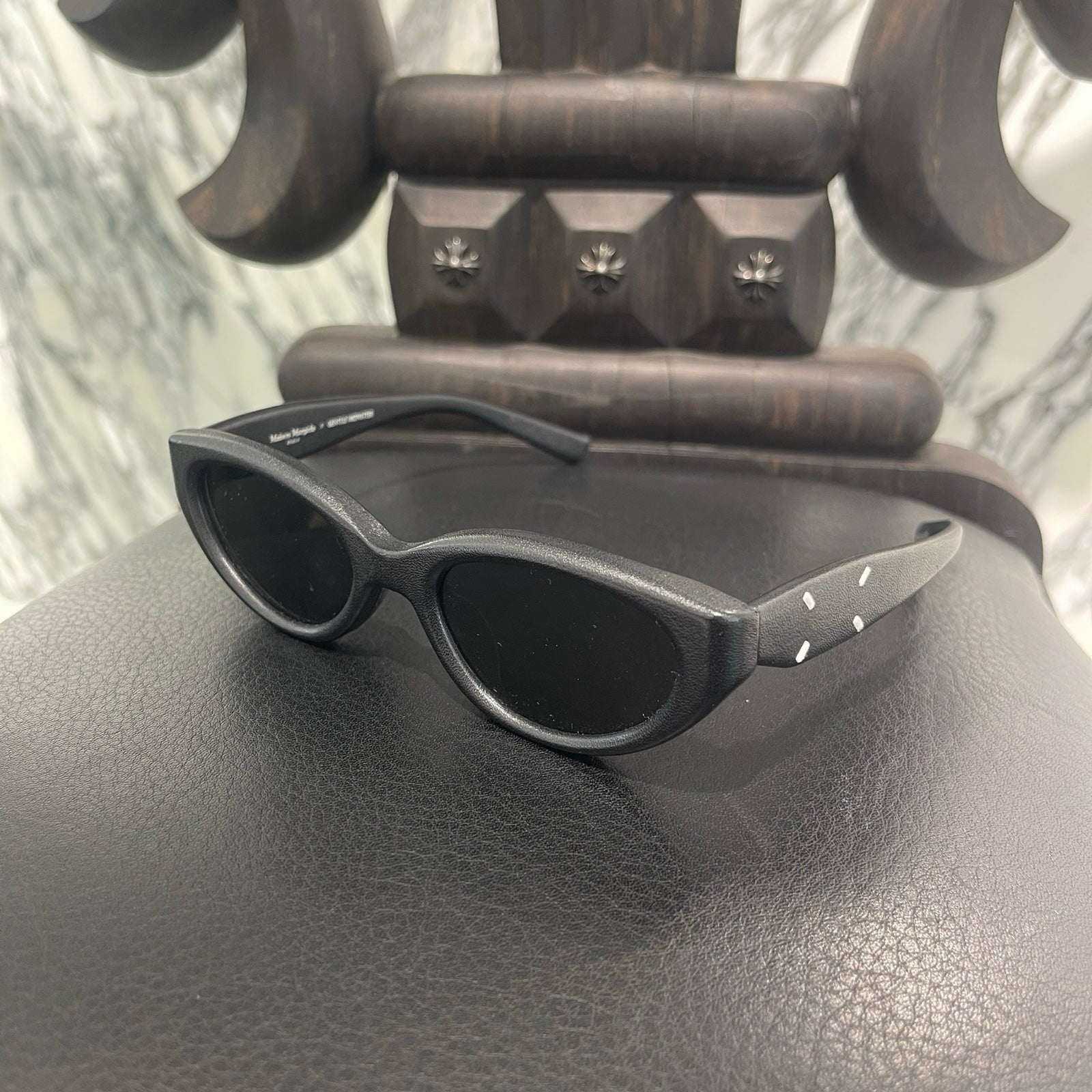 GENTLE MONSTER × Maison Margiela 2024SS Leather Frame Fox Eye