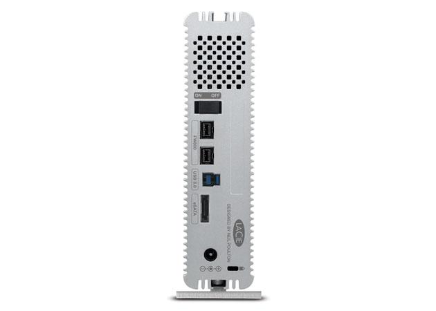 2TB LaCie d2 Quadra Hard Disk (USB3.0, USB2.0, eSATA, FireWire 800