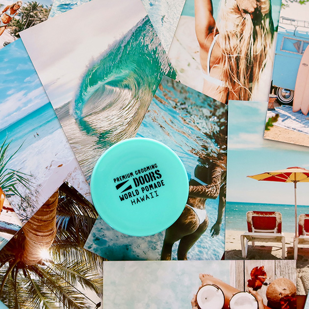 DOORS WORLD POMADE HAWAII | メンズコスメ DOORS | 香る艶、香る男