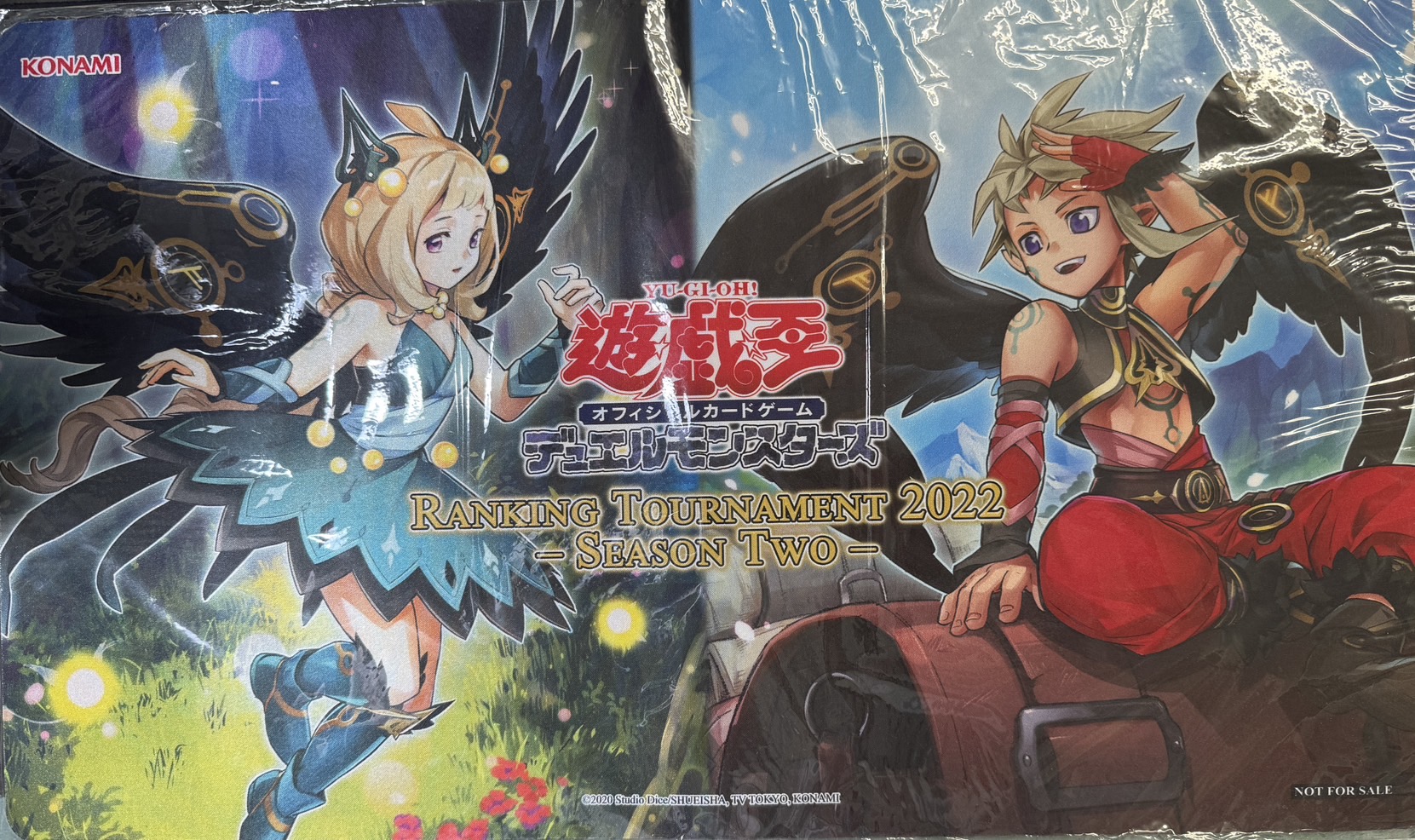 プレイマット】神碑の翼フギン＆神碑の翼ムニン【未開封】 販売ページ