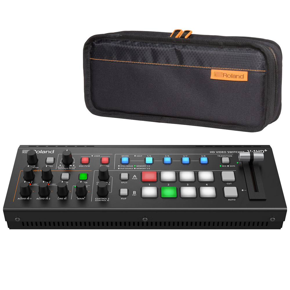 Roland ビデオスイッチャー V-1HD Plus (キャリングケースセット