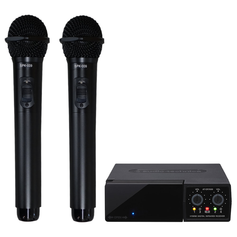 SOUNDPURE カラオケに最適な赤外線ワイヤレスマイクセット【福山楽器