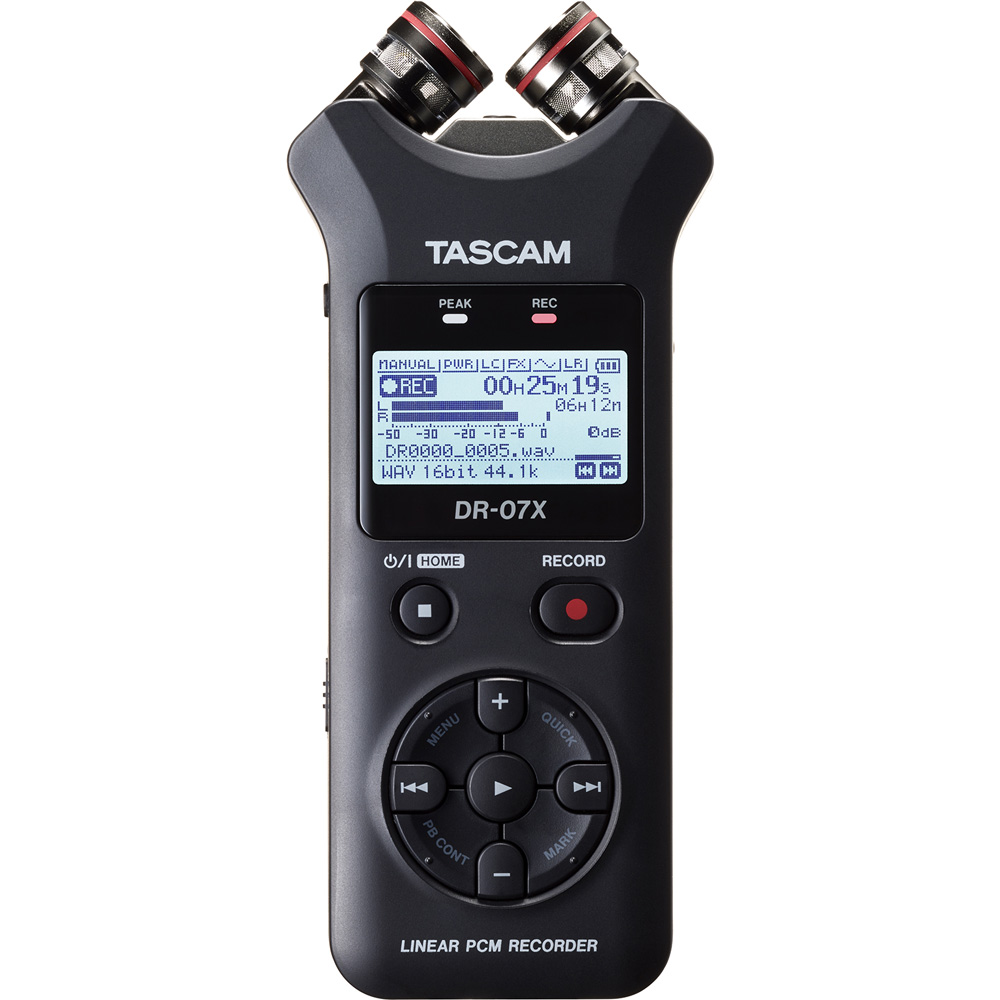 TASCAM オーディオインターフェイス機能内蔵 リニアPCMレコーダー DR