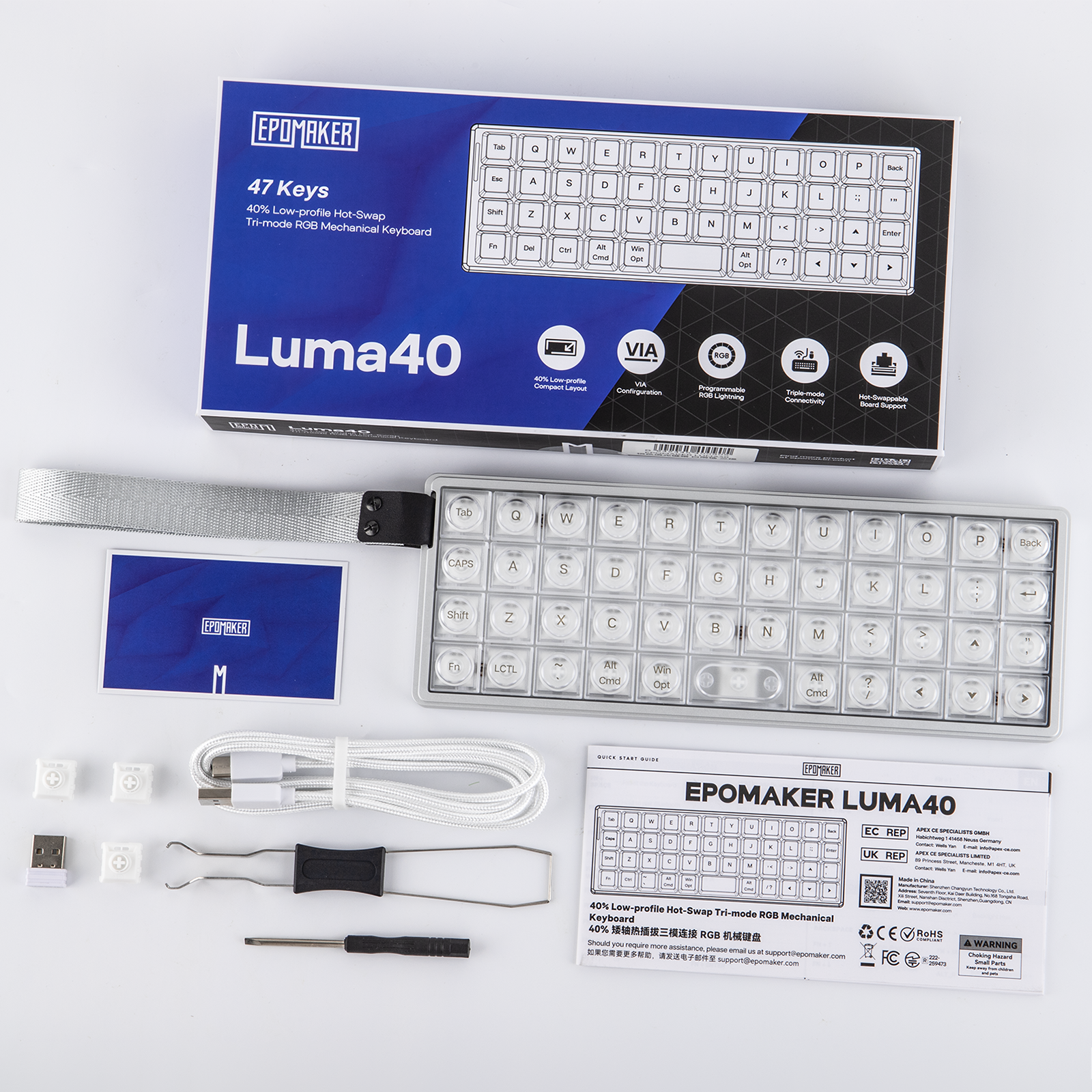 EPOMAKER LUMA40 – MechLands