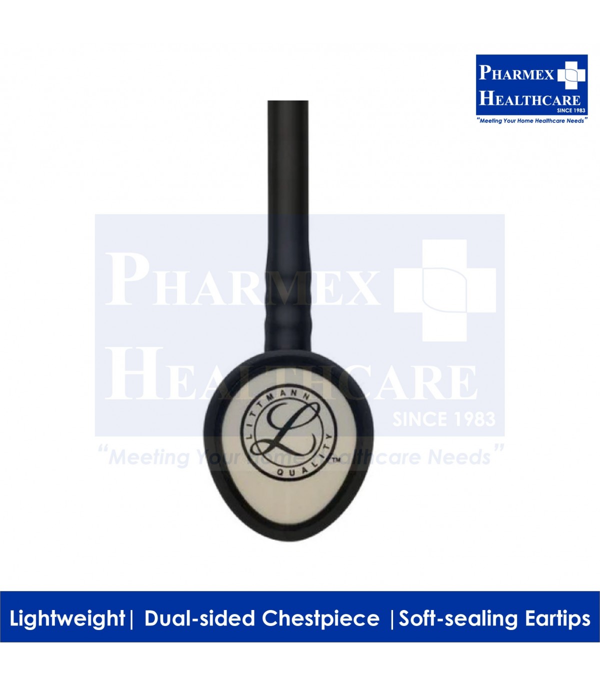 3M Littmann Lightweight II S.E. Stethoscope, 2450, Black Tube, 28