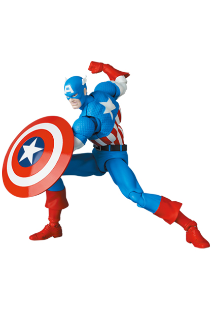 MEDICOM TOY - MAFEX CAPTAIN AMERICA（COMIC Ver.）