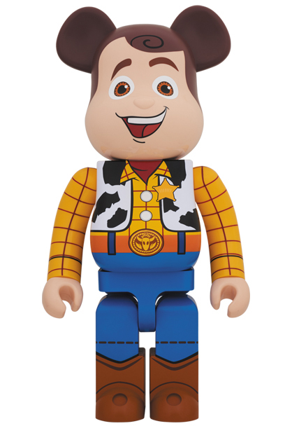 MEDICOM TOY - BE@RBRICK WOODY 1000％