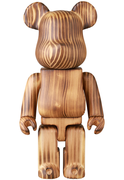 MEDICOM TOY - BE@RBRICK カリモク BURN WOOD 400％