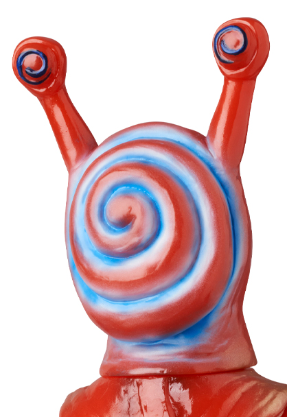 MEDICOM TOY - ダイダイカタツムリ(新色)+ミニソフビ