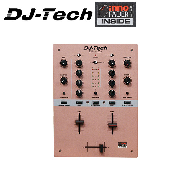 2chスクラッチミキサーDJ-Tech/DIF-2Sの新カラー3色の取り扱い開始