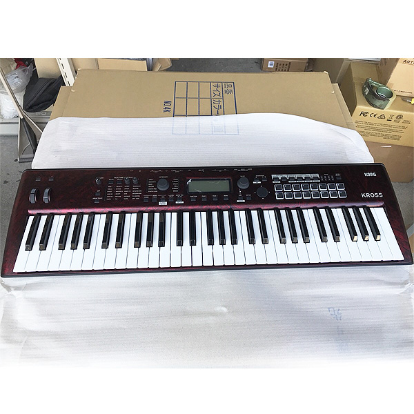 限定1台】人気シンセKROSS2の限定カラーレッド・マーブルお値打ち