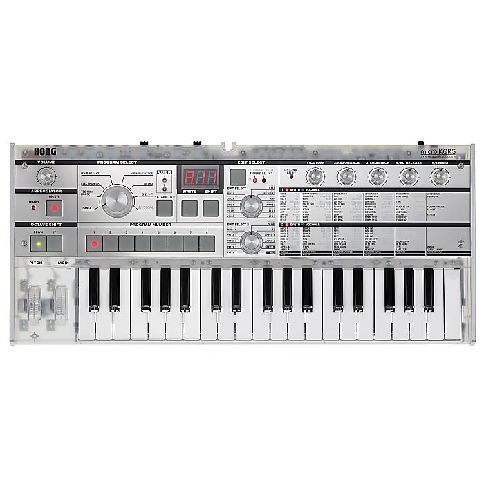 20周年記念モデル】「microKORG Crystal」スケルトンでスタイリッシュ