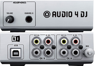 NATIVE INSTRUMENTS(ネイティブインストゥルメンツ） ／ AUDIO 4 DJ