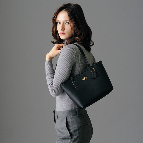 コーチ レザートートバッグ COACH | 京都通販ミセスのファッション館・本店