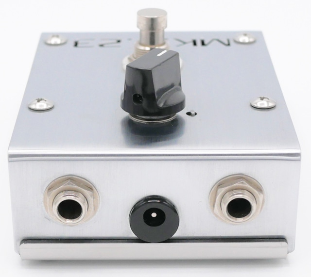 MK.4.23 Clean Boost Standard Brushed Steel Finish: エフェクター