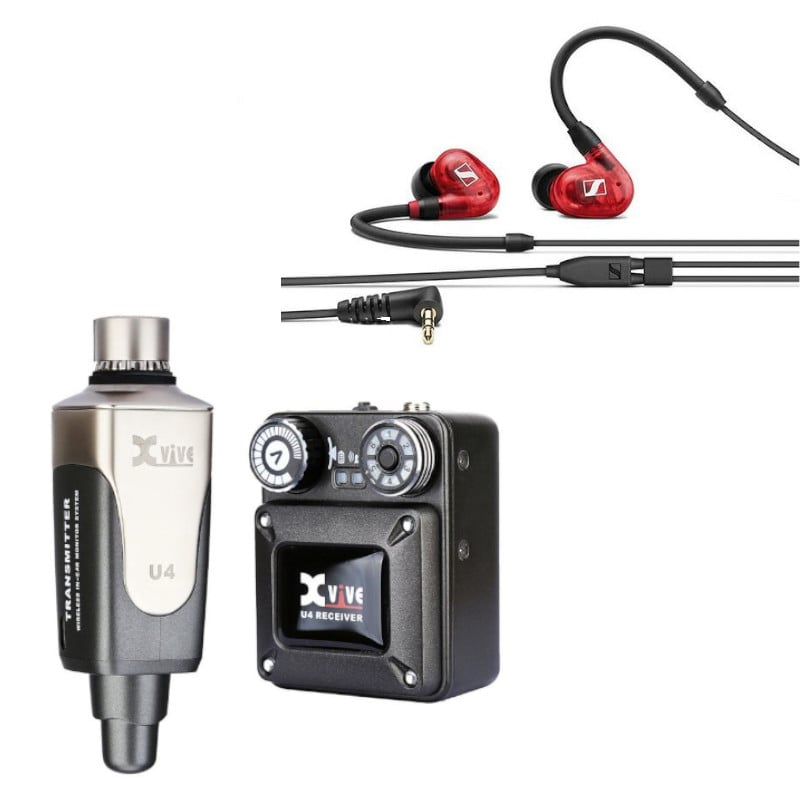 Xvive ( エックスバイブ )XV-U4R shure イヤモニ イヤフォン Xvive XV