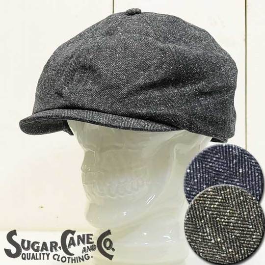 SUGAR CANE(シュガーケーン)ヘリンボーン・キャスケット/sc01945 商品詳細