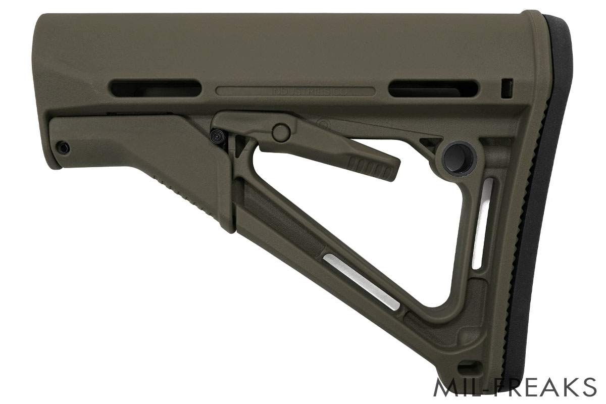 TMC MAGPULタイプ CTR カービンストック ブラック │ ミリタリー