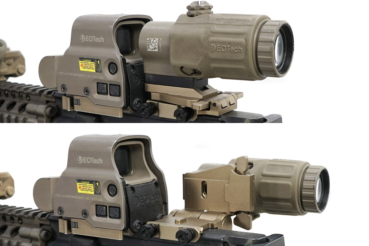 FMA WILCOXタイプ サイドフリップ Eotech マグニファイア マウント