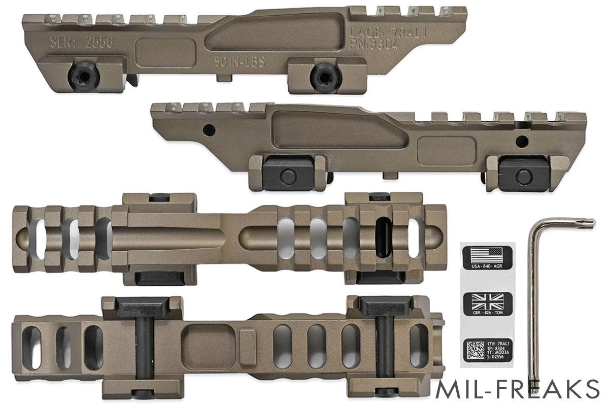 Spec Precision RailScalesタイプ MonoLift ライザー フラットダーク