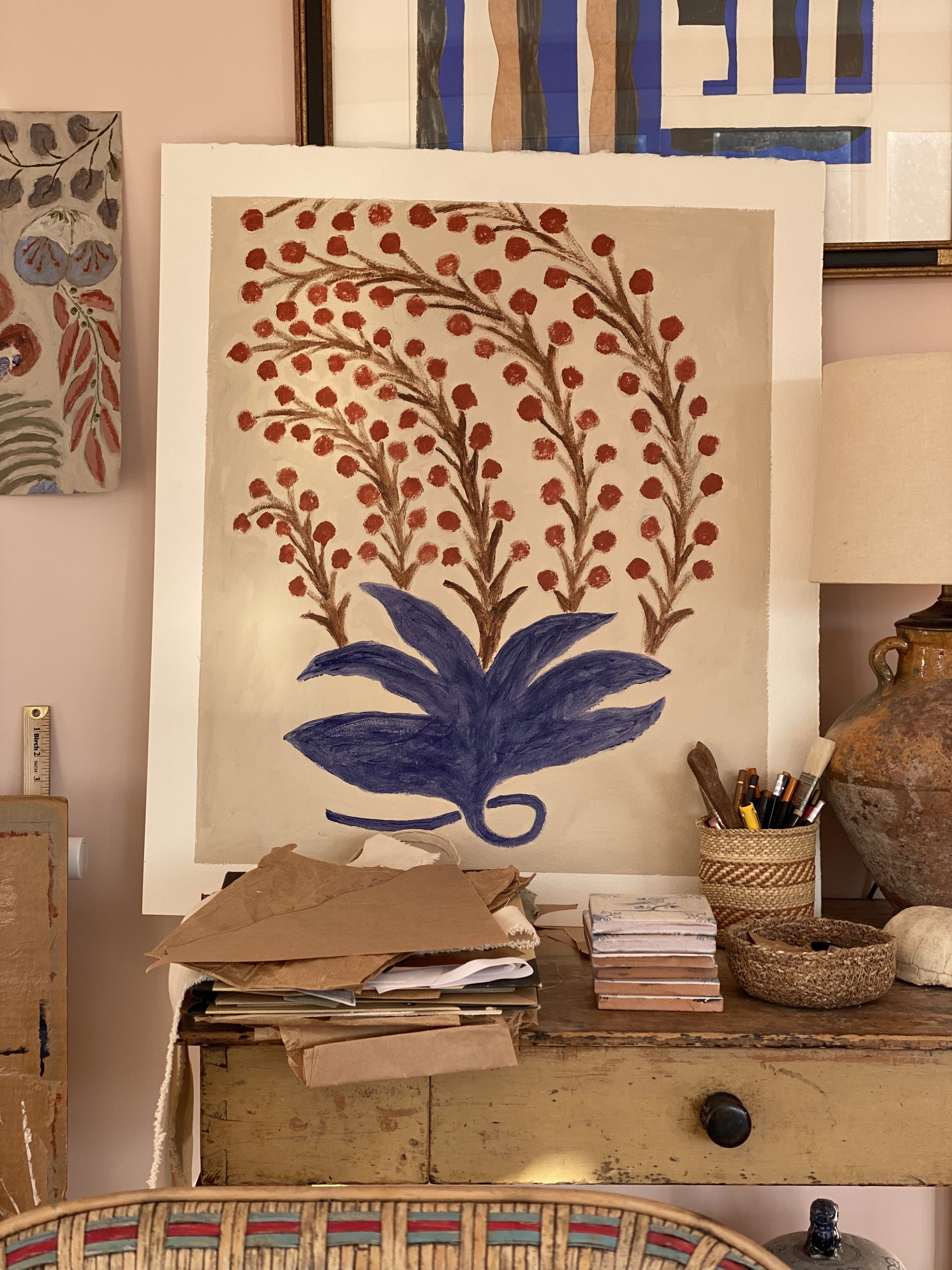 IDEE アートポスター額入り Wayne Pate ウェイン・ペイト IDEE アート