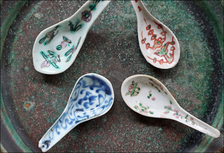 陶磁器のレンゲ ｜ みんげい おくむら