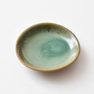 中国 雲南省 華寧 青釉皿 ｜ みんげい おくむら （日本と世界の民芸）