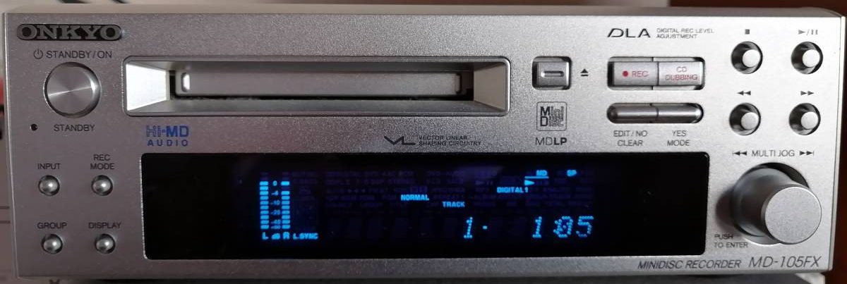 Onkyo MD-105FX [MiniDisc Wiki]