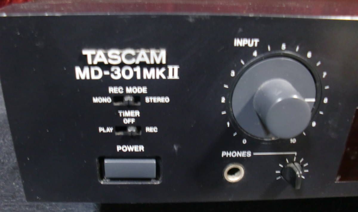 TASCAM MD-301 / MD-301MkII [MiniDisc Wiki]