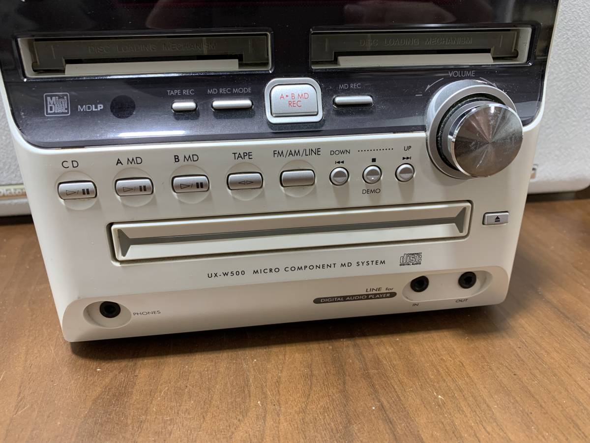 Victor UX-W500 [MiniDisc Wiki]