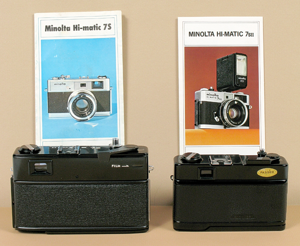 MINOLTA Hi-Matic 7s and 7sII