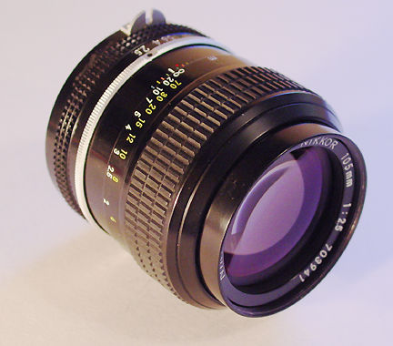 AI-Nikkor 105mm f/2.5 Telephoto Lens