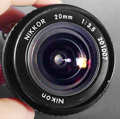 Nikkor 20mm Ultra-wideangle Lenses f/3.5