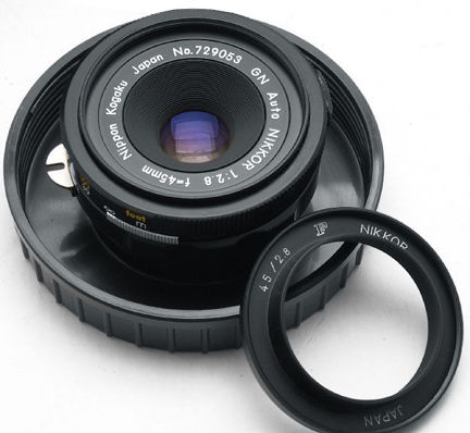 GN-Nikkor 45mm f/2.8