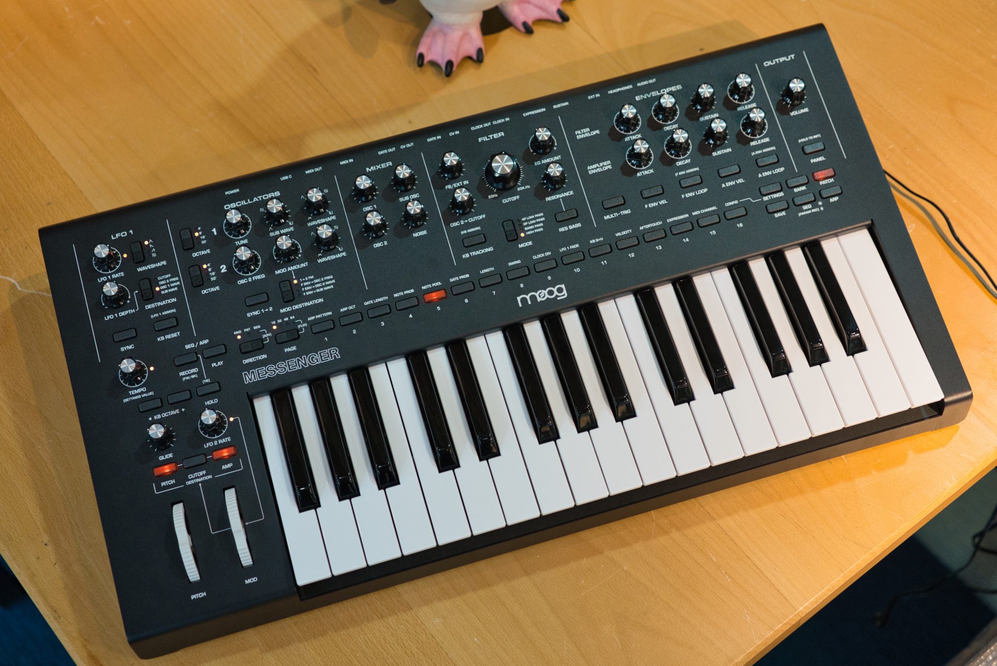 ましまろ！moog MESSENGER 32鍵アナログシンセサイザー Moog Messenger
