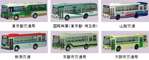 ザ・バスコレクション第11弾 | トミーテック 214212 鉄道模型 Nゲージ 通販