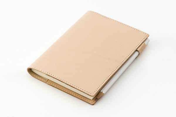 MDノートカバー＜文庫＞本革 ゴートヌメ(91804141)｜ミドリオンライン