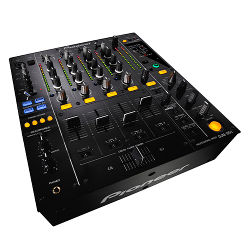 DJミキサー(4ch) DJM-850 | 撮影機材や放送機材のレンタル メディア