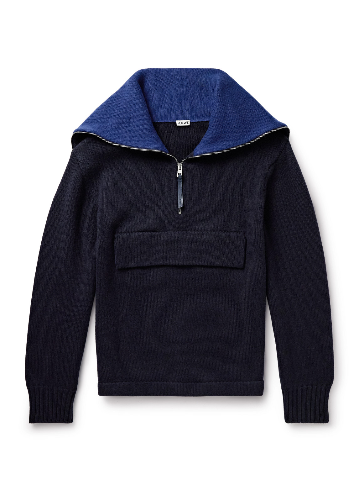 LOEWE - Wool Half-Zip Sweater - Curated Menswear