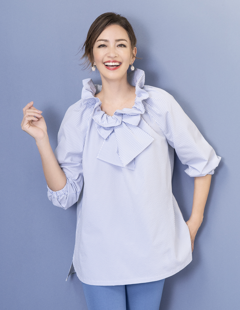 花びら襟ブラウス | msgracy