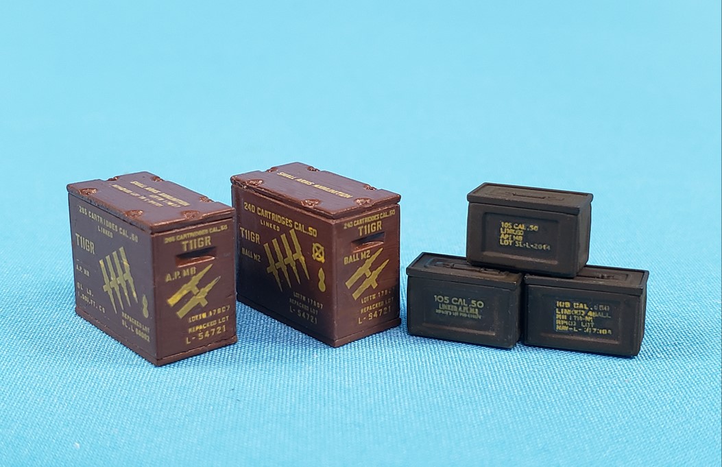 Passion Models[P35D-014]1/35 アメリカ軍歩兵用・弾薬箱デカール