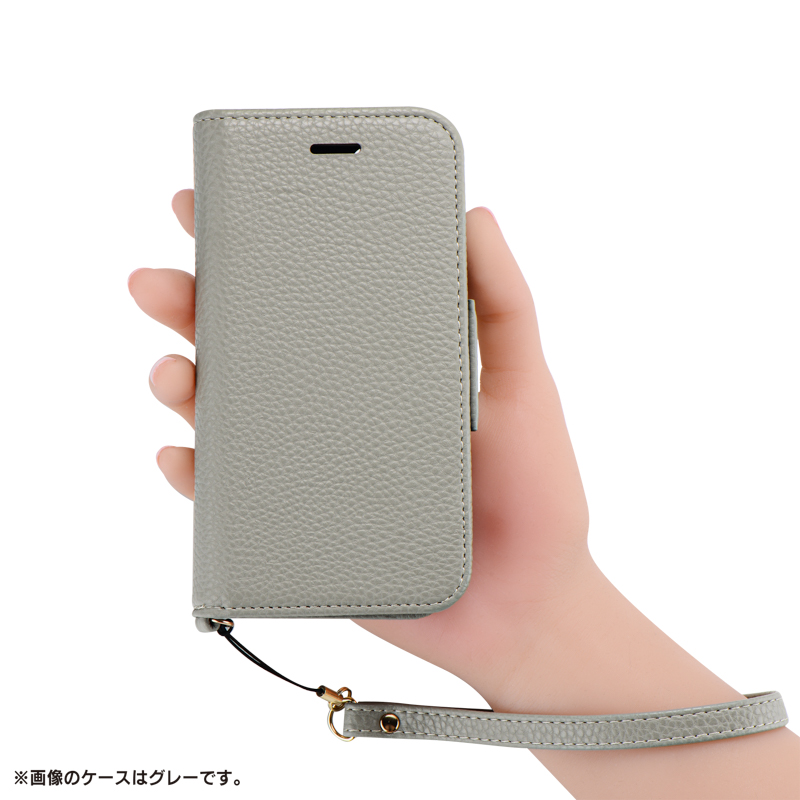 iPhone SE (第3世代)/SE (第2世代)/8 本革風レザーフラップケース