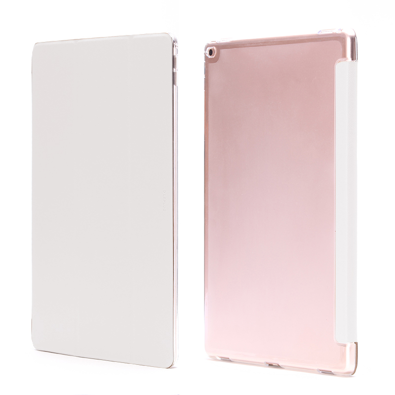 iPad Pro 12.9inch (第1世代) フラップケース 「Clear Note」 ホワイト